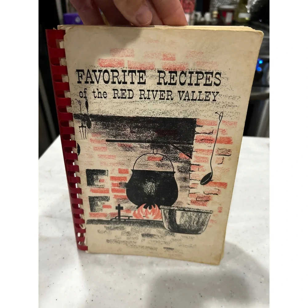 Vintage 1958 Favorite Recipes of the Red River Valley Cookbook Shreveport CHURCH